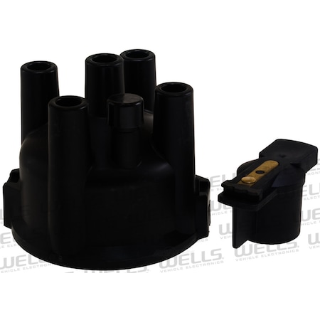 Ntk Distributor Cap and Rotor Kit, 3D1078 3D1078