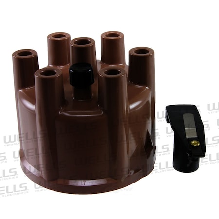 Ntk Distributor Cap and Rotor Kit, 3D1089 3D1089
