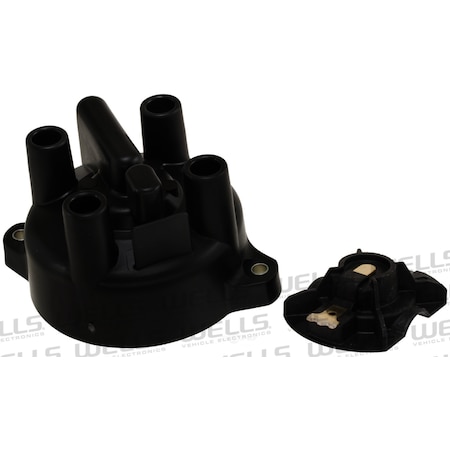 Ntk Distributor Cap and Rotor Kit, 3D1107 3D1107