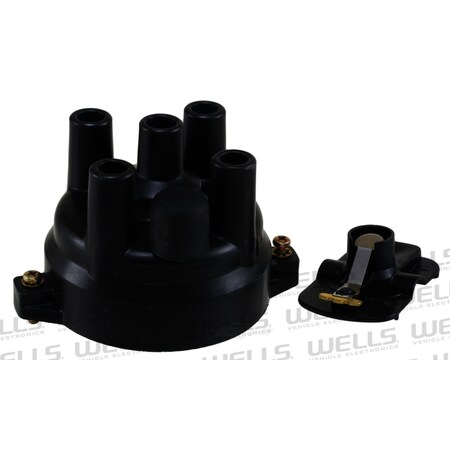 Ntk Distributor Cap and Rotor Kit, 3D1108 3D1108