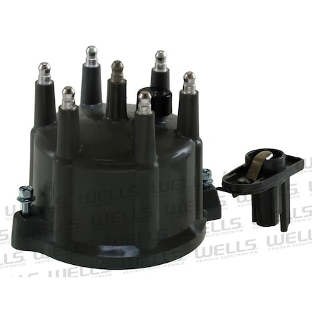 Ntk Distributor Cap and Rotor Kit, 3D1114 3D1114