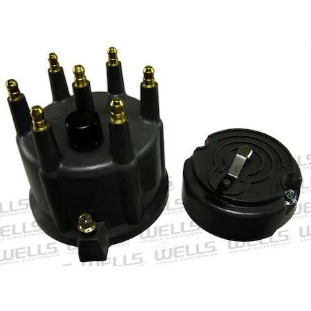 Ntk Distributor Cap and Rotor Kit, 3D1115A 3D1115A