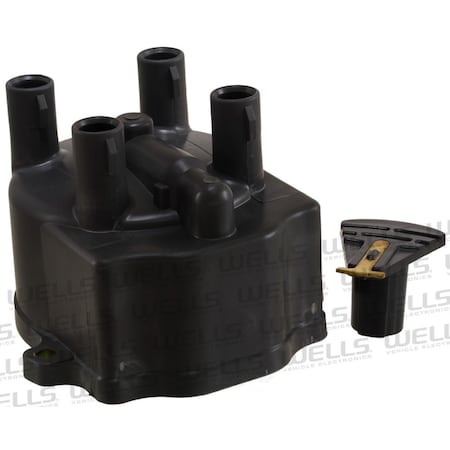 Ntk Distributor Cap and Rotor Kit, 3D1126A 3D1126A