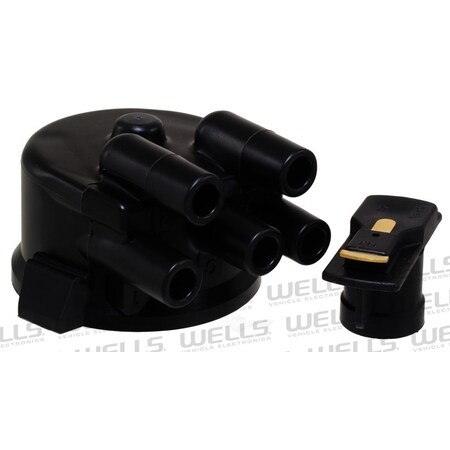 Ntk Distributor Cap and Rotor Kit, 3D1154 3D1154