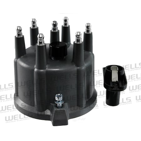 Ntk Distributor Cap and Rotor Kit, 3D1158 3D1158