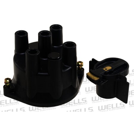 Ntk Distributor Cap and Rotor Kit, 3D1189 3D1189