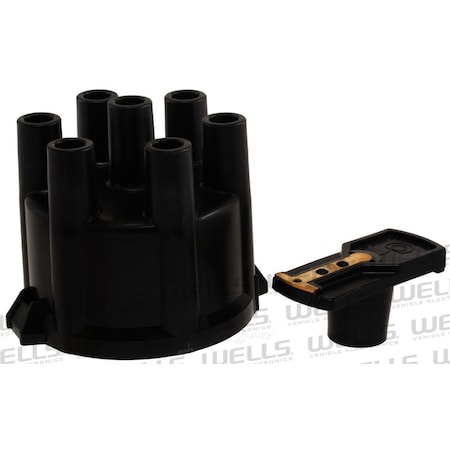Ntk Distributor Cap and Rotor Kit, 3D1192 3D1192