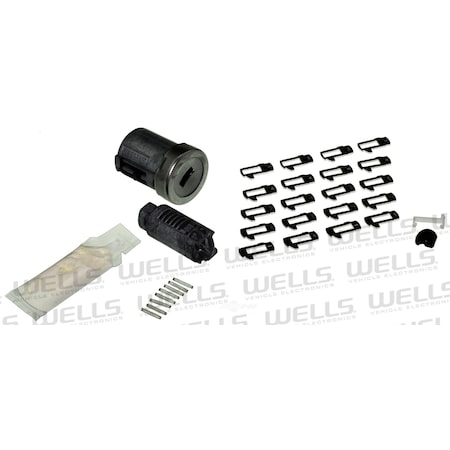 Ntk Ignition Lock Cylinder, 4H1596 4H1596