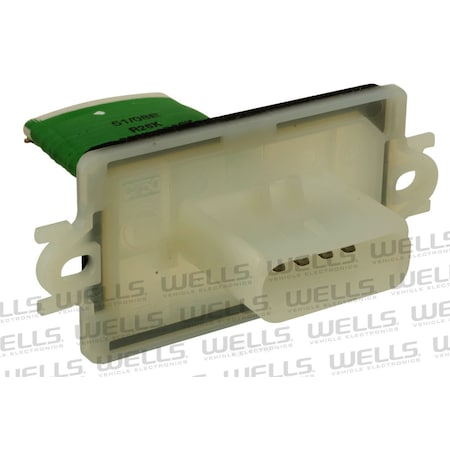 Ntk HVAC Blower Motor Resistor, 4P1327 4P1327