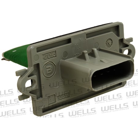 Ntk HVAC Blower Motor Resistor, 4P1343 4P1343