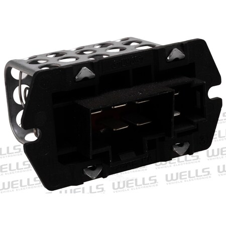 Ntk HVAC Blower Motor Resistor, 4P1357 4P1357