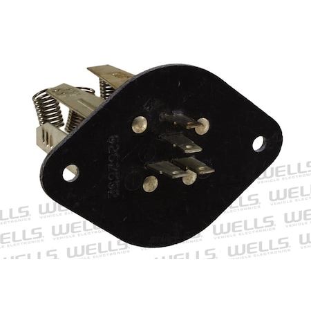 Ntk HVAC Blower Motor Resistor, 4P1609 4P1609