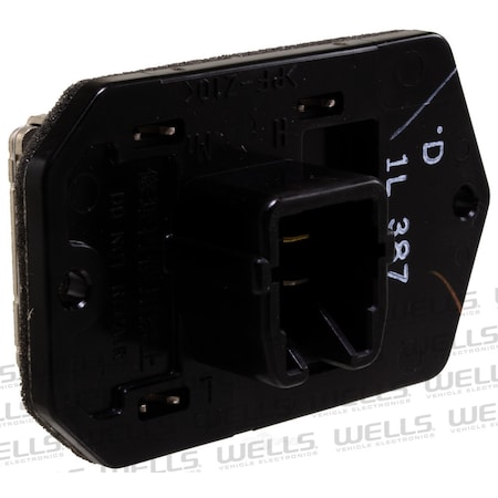 Ntk HVAC Blower Motor Resistor, 4P1635 4P1635