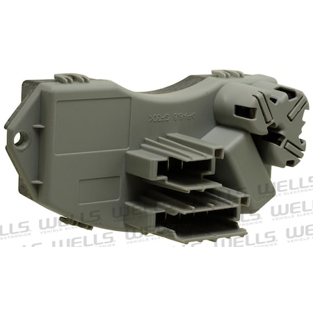 Ntk HVAC Blower Motor Resistor, 4P1660 4P1660