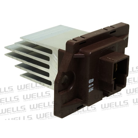 Ntk HVAC Blower Motor Resistor, 4P1672 4P1672