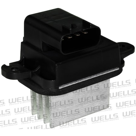 Ntk HVAC Blower Motor Resistor, 4P1686 4P1686