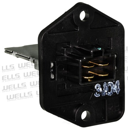 Ntk HVAC Blower Motor Resistor, 4P1800 4P1800