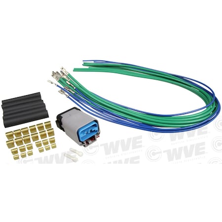 Ntk Windshield Wiper Motor Connector, 1P1645 1P1645