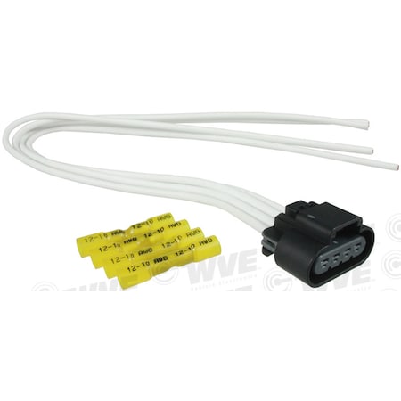 Ntk Windshield Wiper Motor Connector, 1P2604 1P2604