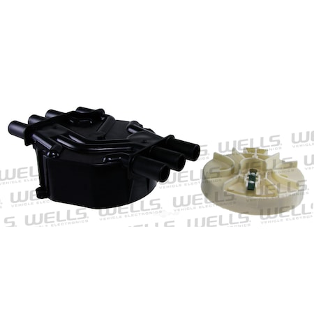 Wve Distributor Cap And Rotor Kit, 3D1062 3D1062