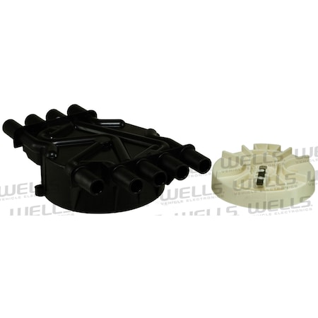 Wve Distributor Cap And Rotor Kit, 3D1063 3D1063