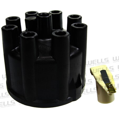 Ntk Distributor Cap and Rotor Kit, 3D1072 3D1072