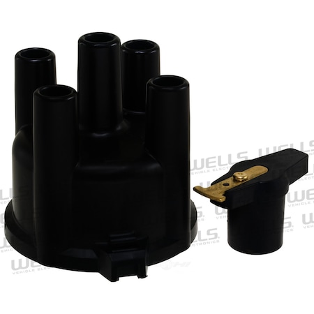 Ntk Distributor Cap and Rotor Kit, 3D1080 3D1080