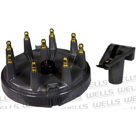 Wve Distributor Cap And Rotor Kit, 3D1116A 3D1116A