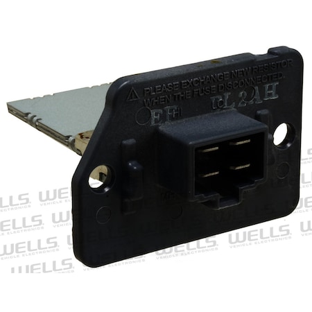 Wve Hvac Blower Motor Resistor 2010-2011 Kia Soul 2.0L, 4P1716 4P1716