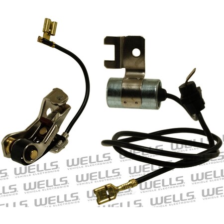 Ntk Ignition Contact Set and Condenser Kit, 8T1002 8T1002