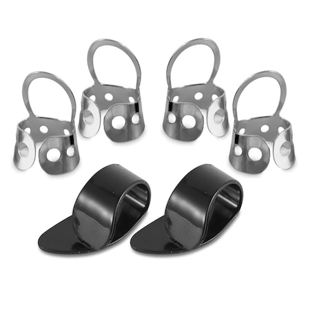 Banjo Accessory Kit - Includes Set of Strings and 6pcs. Finger Picks