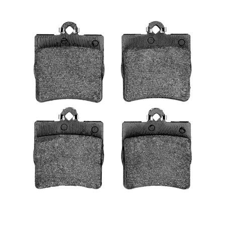 Dynamic Friction Company 3000 Keramik-Bremsbeläge – Hinten-Set, Kupferarme Formel, Geringer Staub