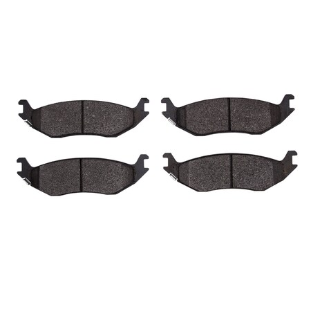 Dynamic Friction Company Keramik Bremsbeläge Serie 3000 – 1310-0898-00, Hinten Set, Kupferarm & Staubarm