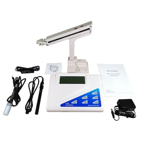 Sper Scientific Benchtop pH-mV Meter - 0 to 14 pH Range 860031 | Zoro
