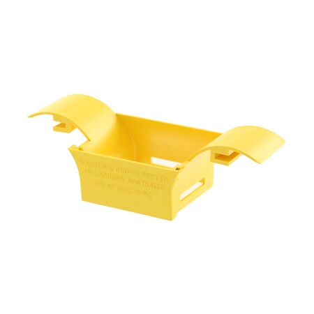 Leviton Cable Routing Outlet Trumpet, 8 in W, 2-1/4 in H, 6 in L ...