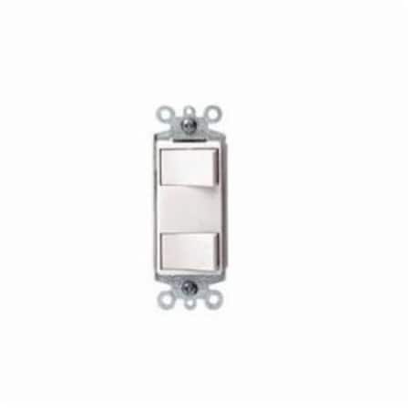 Leviton Combination Device Switch Dec Combo Sp Sw 15A Wht 1754-W | Zoro