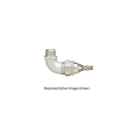 View of Leviton Wire Lacing Cord Ss Wire Mesh Strain Relief Grip 1 1/2 L7770 | Zoro