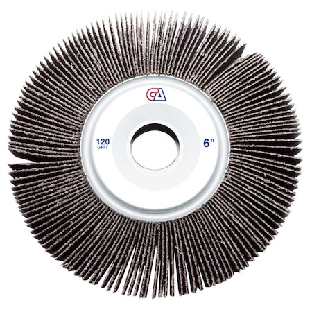 Black Hawk 6x2x1 Inch 60 Grit Bench Grinder Unmounted Flap Wheel – FWU4060