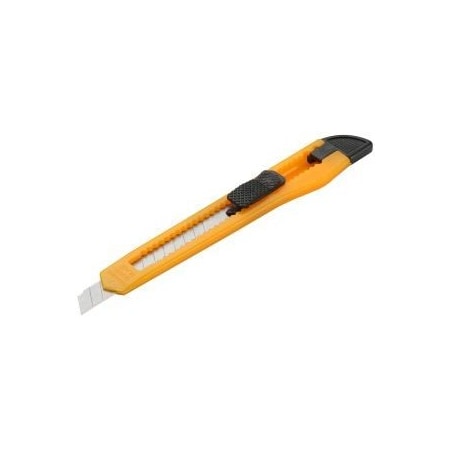 Tolsen Snap-Off Blade Knife ABS Handle with Flat Push Button Blade ...