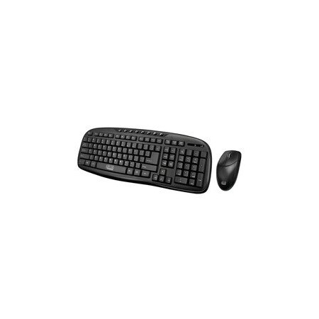 Smwetech Swe-Tech 3C Adesso WKB-1330CB - 2.4 GHz Wireless Desktop Keyboard and ...