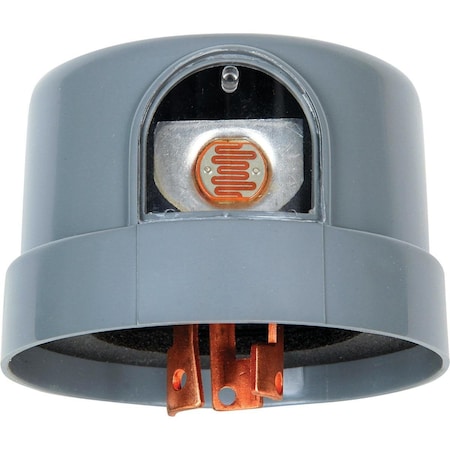 Volt Photo Can All-Source Plug-In Gray Photocell Lamp Control 505590 | Zoro