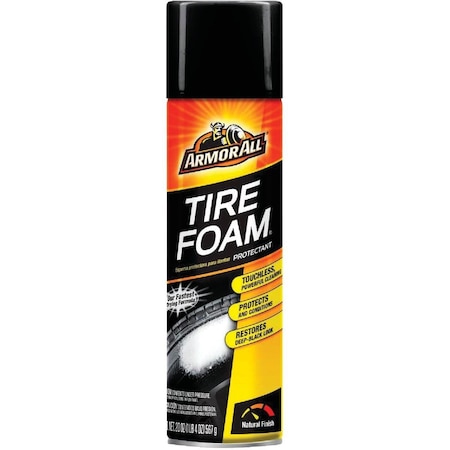 20 Oz. Aerosol Spray Foaming Protectant Tire Cleaner