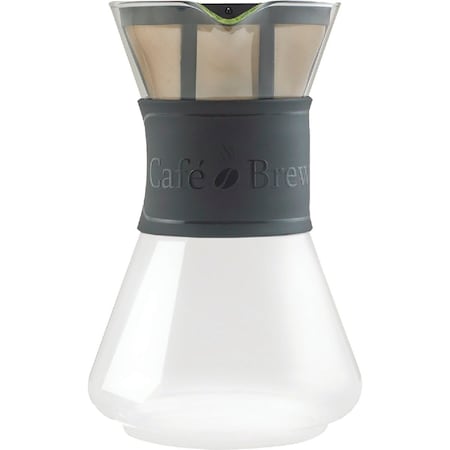 Cafe Brew 8 Cup Glass Pour-Over Coffee Maker