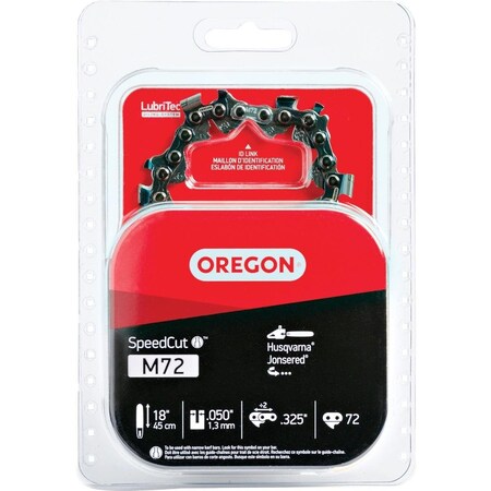 Oregon Cutting Oregon SpeedCut 18 In. Chainsaw Chain M72 | Zoro