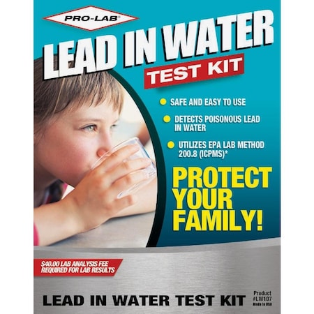 Pro Lab Drinking Water Lead Test Kit LW107 | Zoro