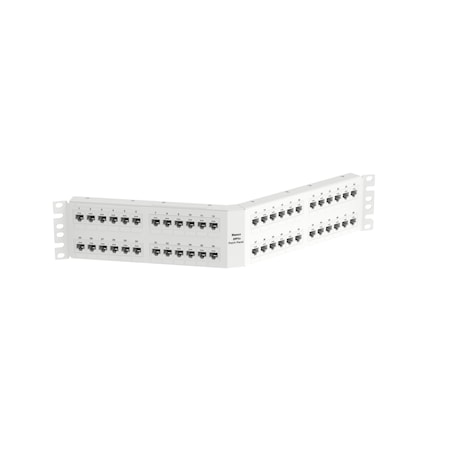 Punchdown Panel Panduit PUNCHDOWN PATCH PANEL CATE5E ANGL DPA485E88TGWH | Zoro