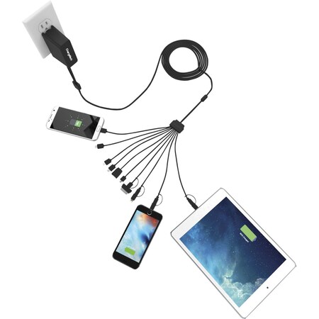 Chargetech Chargetech Universal Charging Squid 10 -Features 10 Charging ...