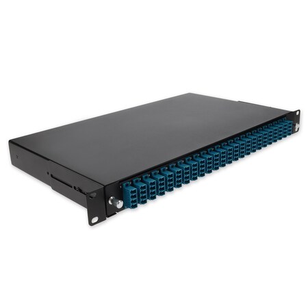 Add-On 19-INCH RACK MOUNT 1U PATCH PANEL WITH 48 UPC LC DUPLEX, SINGLE ...