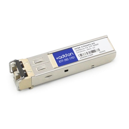 Add-On This Avago Hfbr-57E0Apz Compatible Sfp Transceiver Provides HFBR ...
