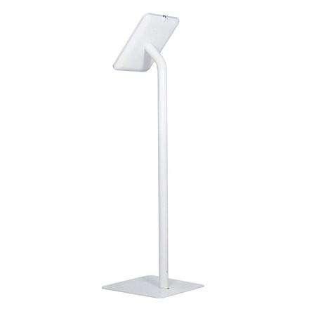 Elevate Ii Floor Stand Kiosk for iPad 10.2, 9th/8th/7th Gen. White ...
